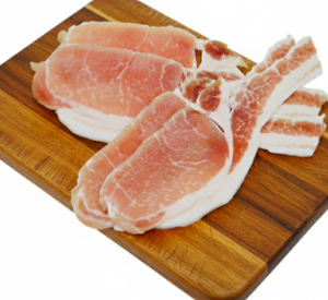 Wiltshire Middle Back Bacon-No Smoked-Pack 1,000g